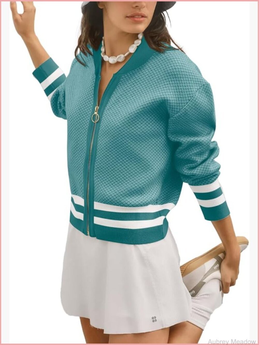 Long Sleeve Zip Up Cardigan Sweater Lightweight Knit Jacket Casual Baseball Coat